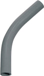Carlon UA7AJ-CAR Elbow, 2 in Trade Size, 45 deg Angle, SCH 80 Schedule Rating, PVC, Plain End, Gray