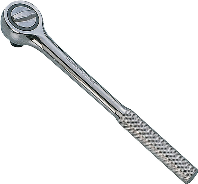 Vulcan RH6020 Ratchet Handle with Cap, 19 in OAL, Chrome