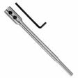 Irwin 88702 Bit Extension, 1/4 in Shank, Hex Shank, 6 in L, Steel