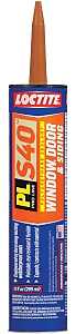 Loctite 1618516 Polyurethane Sealant, Redwood Tan, 7 Days Curing, 20 to 120 deg F, 10 oz Cartridge, Pack of 12