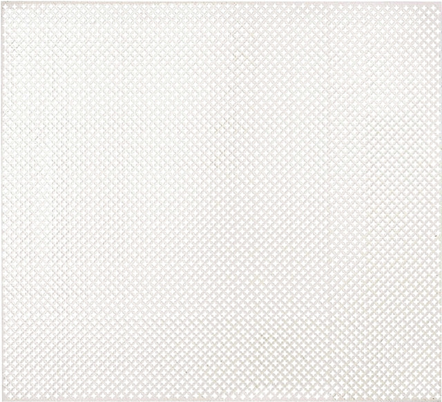 M-D 57166 Decorative Metal Sheet, 36 in W, 36 in L, Cloverleaf Tread, Aluminum, Mill, Pack of 3
