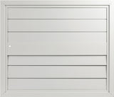 Master Flow S30 Automatic Fan Shutter, 35-3/4 in L, 30-1/4 in W, Aluminum, Enamel
