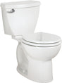 American Standard Cadet 3 Series 2880.128ST.020 Flush Toilet, Round Bowl, 1.28 gpf Flush, 12 in Rough-In, 15 in H Rim