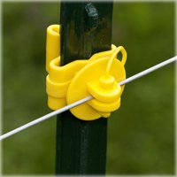 Zareba ITPLY-Z Pin-Lock T-Post Insulator, Yellow