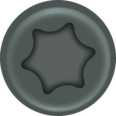 ProFIT 0297104 Deck Screw, 1-5/8 in L, Coarse Thread, Bugle Head, Combo Drive, Sharp Point, Ceramic