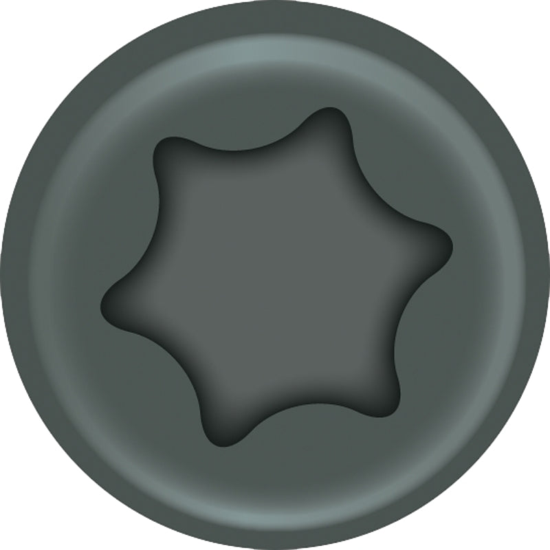 ProFIT 0297154 Deck Screw, 2-1/2 in L, Coarse Thread, Bugle Head, Star Drive, Sharp Point, Ceramic