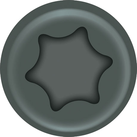 ProFIT 0297154 Deck Screw, 2-1/2 in L, Coarse Thread, Bugle Head, Star Drive, Sharp Point, Ceramic