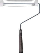 Linzer RF200-7 Roller Frame, 7 in L, Plastic Handle, Threaded Handle