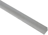 National Hardware 4203BC Series N247-353 Angle Stock, 1-1/2 in L Leg, 48 in L, 1/16 in Thick, Aluminum, Mill