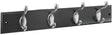 National Hardware DPV8170 S813-048 Series Hook Rail, Wall Mounting, 18 in L x 5/8 in W x 2-3/4 in H Dimensions, Brown