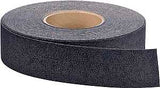 3M Safety-Walk 7737 Resilient Tread, 60 ft L, 2 in W, Vinyl Backing, Black