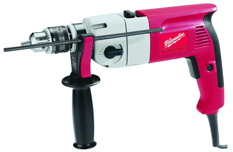 Milwaukee 5378-20 Hammer Drill, 7.5 A, Keyed Chuck, 1/2 in Chuck, 0 to 2500 rpm Speed