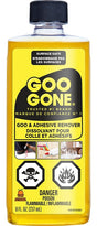 Goo Gone 2088C Stain Remover, 8 oz, Liquid, Citrus, Yellow, Pack of 12