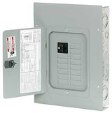 Eaton BRP12B100 Load Center, 24-Pole, 100 A, 12-Space, 24-Circuit, Main Breaker, Plug-On Neutral, Type BR