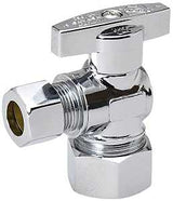 Southland 190-032HC Stop Valve, 5/8 x 3/8 in Connection, Compression, 125 psi Pressure, Brass Body