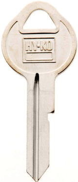 Hy-Ko 11010B11 Key Blank, Brass, Nickel, B11 Key Number, Pack of 10