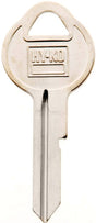 Hy-Ko 11010B11 Key Blank, Brass, Nickel, B11 Key Number, Pack of 10