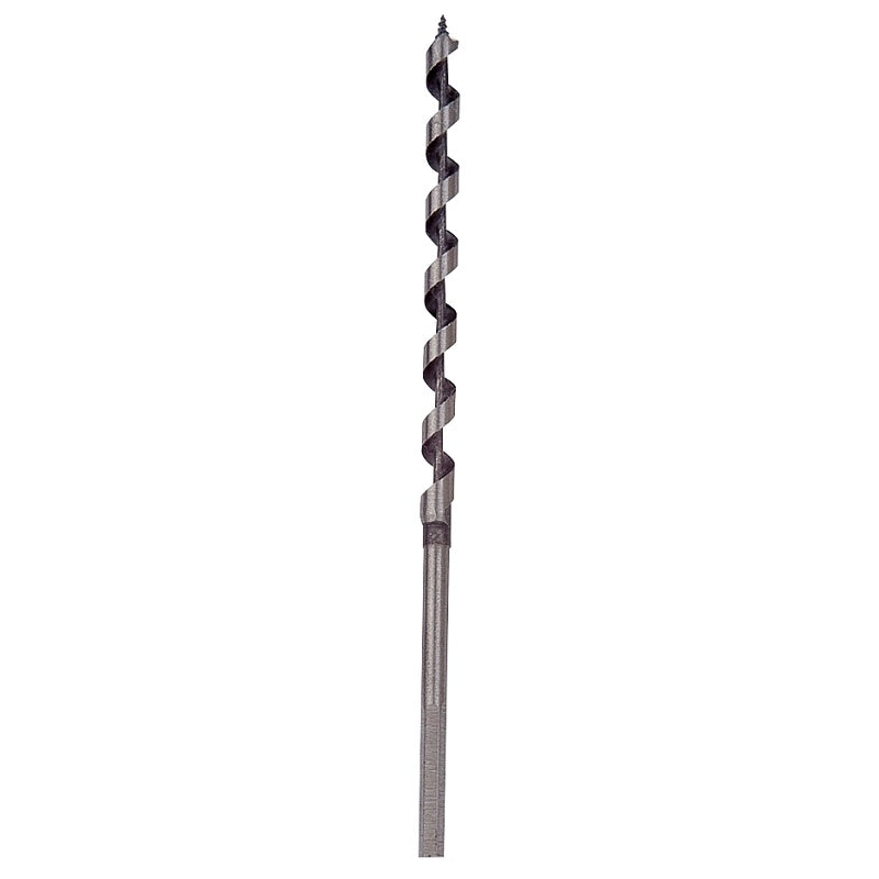 Irwin 49905 Power Drill Auger Bit, 5/16 in Dia, 7-1/2 in OAL, Solid Center Flute, 1-Flute, 7/32 in Dia Shank, Hex Shank