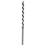 Irwin 49905 Power Drill Auger Bit, 5/16 in Dia, 7-1/2 in OAL, Solid Center Flute, 1-Flute, 7/32 in Dia Shank, Hex Shank