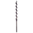 Irwin 49906 Power Drill Auger Bit, 3/8 in Dia, 7-1/2 in OAL, Solid Center Flute, 1-Flute, 7/32 in Dia Shank, Hex Shank