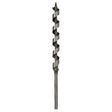 Irwin 49908 Power Drill Auger Bit, 1/2 in Dia, 7-1/2 in OAL, Solid Center Flute, 1-Flute, 7/32 in Dia Shank, Hex Shank