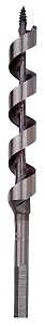 Irwin 49910 Power Drill Auger Bit, 5/8 in Dia, 7-1/2 in OAL, Solid Center Flute, 1-Flute, 5/16 in Dia Shank, Hex Shank