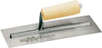 Marshalltown 12A Drywall Trowel, 4-1/2 in W Blade, 14 in L Blade, HCS Blade, Straight Handle, Hardwood Handle