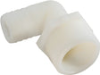 Anderson Metals 53720-1612 Hose Elbow, 1 in, Barb, 3/4 in, MPT, 150 psi Pressure, Nylon, Pack of 5