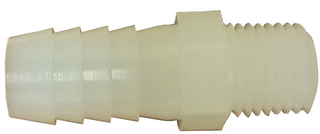 Anderson Metals 53701-0804 Connector, 1/4 x 1/2 in, MIP x Barb, Nylon, Pack of 5