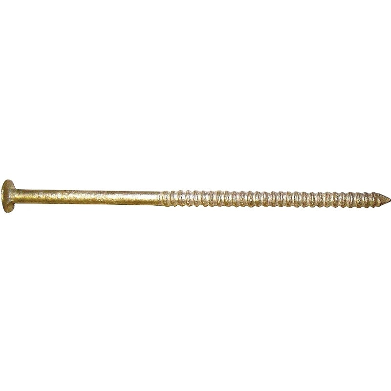 Maze STORMGUARD S229A Series S229A530 Wood Siding Nail, Hand Drive, 3 in L, Steel, Galvanized, Checkered Head, 5 lb