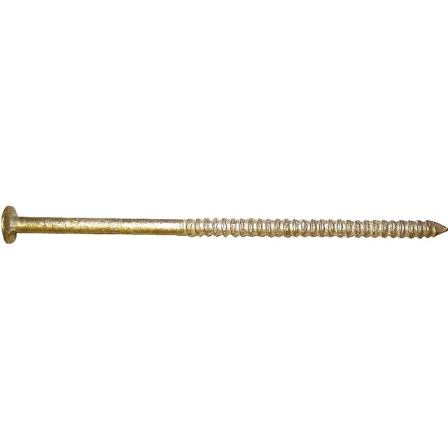 Maze STORMGUARD S229A Series S229A530 Wood Siding Nail, Hand Drive, 3 in L, Steel, Galvanized, Checkered Head, 5 lb