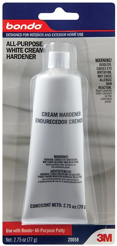 3M 20058 Cream Hardener, Paste, Slight Ester, White, 2.75 fl-oz Tube