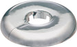 Plumb Pak PP811-31 Floor and Ceiling Plate, 3-1/2 in OD, For: 1 in Iron Pipes, Plastic, Chrome