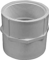 IPEX 035566 Adapter, 3 in, Socket x FNPT, PVC, White, SCH 40 Schedule, 260 psi Pressure