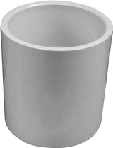 Genova 30130 Pipe Coupling, 3 x 3 in, Slip, PVC, White, SCH 40 Schedule, 450 psi Pressure