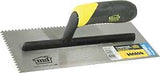 M-D 20057 Tile Installation Trowel, 11 in L, 4-1/2 in W, Square Notch, Comfort Grip Handle