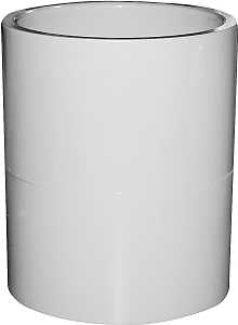 IPEX 435454 Pipe Coupling, 2-1/2 in, Slip, PVC, White, SCH 40 Schedule, 300 psi Pressure
