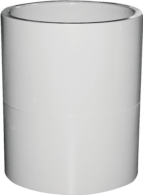 IPEX 435454 Pipe Coupling, 2-1/2 in, Slip, PVC, White, SCH 40 Schedule, 300 psi Pressure