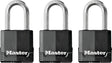 Master Lock Magnum Series M115XTRILF Padlock, 1-7/8 in W Body, Keyed Alike Key, 5/16 in Dia Shackle, 1-1/2 in H Shackle