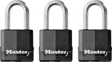 Master Lock Magnum Series M115XTRILF Padlock, 1-7/8 in W Body, Keyed Alike Key, 5/16 in Dia Shackle, 1-1/2 in H Shackle