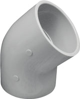 IPEX 035487 Elbow, 2-1/2 in, Socket, 45 deg Angle, PVC, White, SCH 40 Schedule, 300 psi Pressure