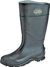 Servus 18822-7 Non-Insulated Knee Boots, 7, Black, PVC, Insulated: No