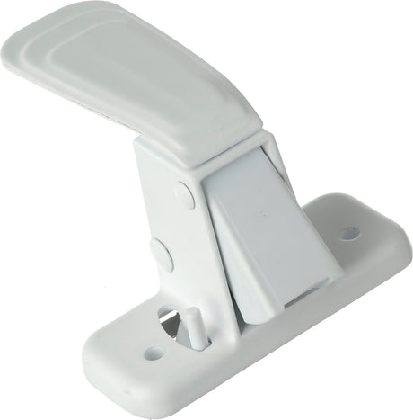 Wright Products V444ISWH Inside Latch, White, 1-3/4 in Hole Spacing