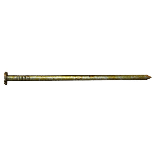 ProFIT 0065185 Sinker Nail, 12D, 3-1/8 in L, Vinyl-Coated, Flat Countersunk Head, Round, Smooth Shank, 5 lb