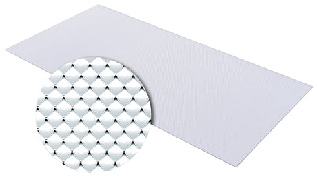 Plaskolite 1A20083A Lighting Panel, Non-Yellowing, 47-3/4 in L x 23-3/4 in W x 3/8 in D Dimensions, Acrylic, Clear, Pack of 20