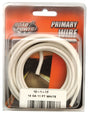 CCI 55671433 Primary Wire, 12 ga Wire, 60 VDC, Copper Conductor, White Sheath, 11 ft L