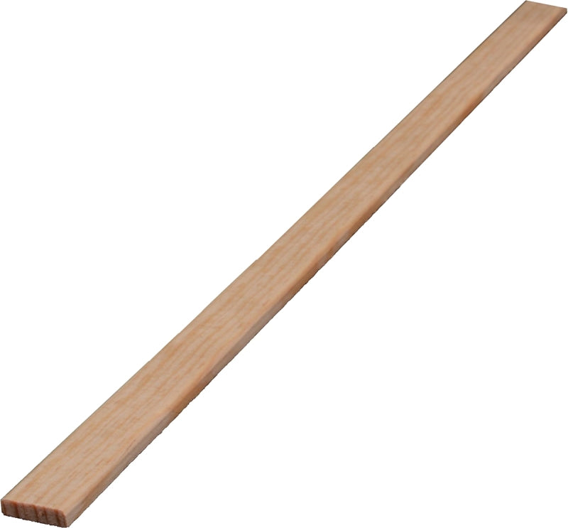 ALEXANDRIA Moulding 0W142-20096C1 Screen Trim Moulding, 96 in L, 3/4 in W, Pine Wood, Pack of 16