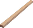 ALEXANDRIA Moulding 0W254-20096C1 Parting Stop Moulding, 8 ft L, 3/4 in W, Pine Wood, Pack of 12