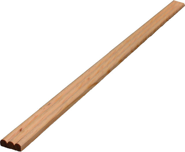 ALEXANDRIA Moulding 00090-20096C1 Screen Trim, 96 in L, 3/4 in W, Pine Wood, Pack of 16
