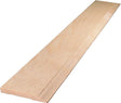 ALEXANDRIA Moulding 0L633-20096C1 Baseboard Moulding, 96 in L, 3-1/4 in W, 7/16 in Thick, Colonial Profile, Pack of 4
